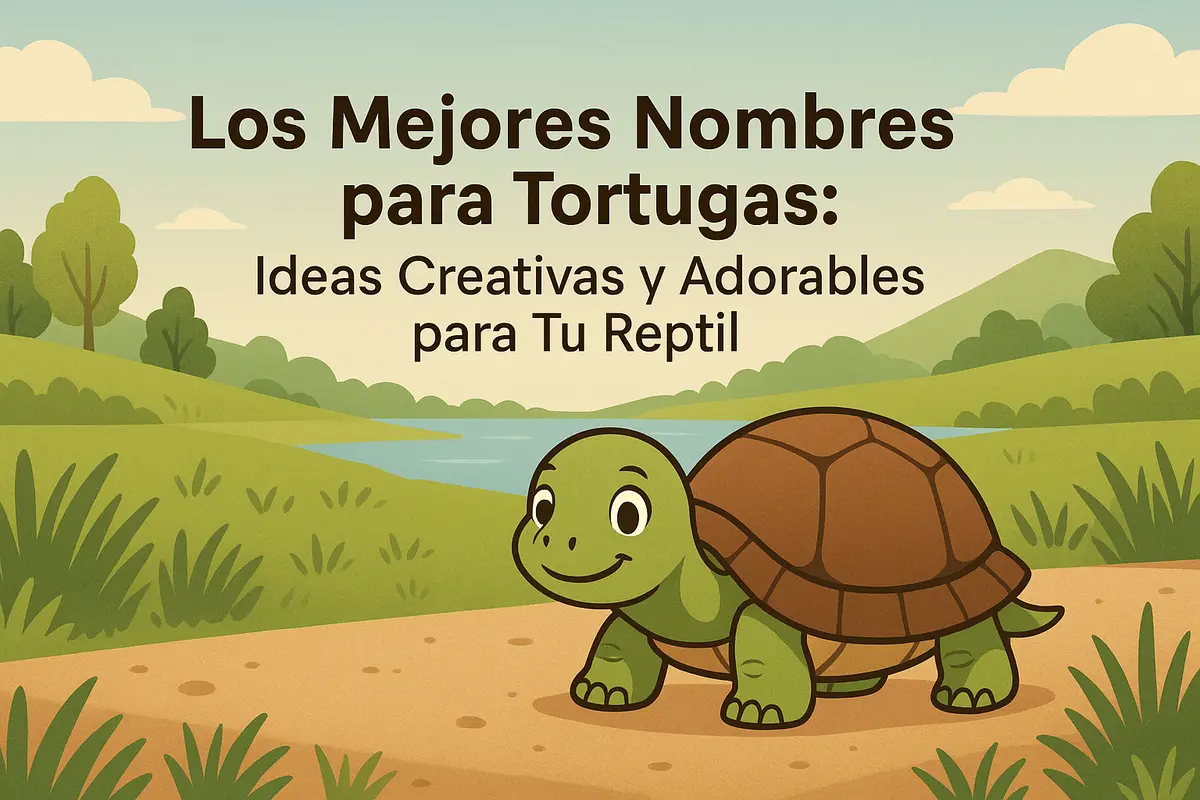 nombres para tortugas