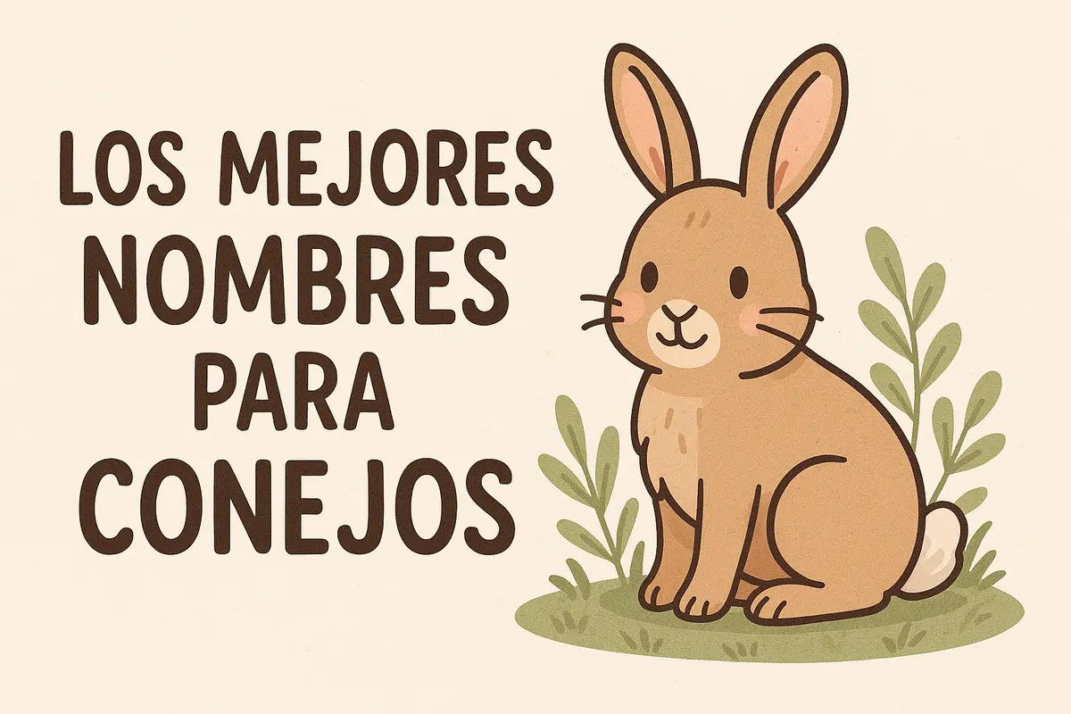 mejores nombres para conejos